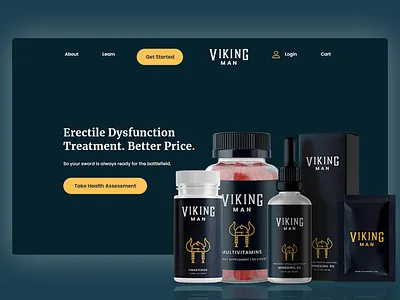 Viking figma photoshop uidesign web desgin website templates website ui design