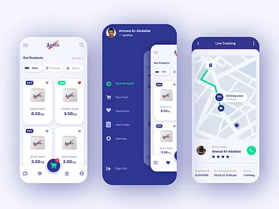 Astrico app presenation 01 adobexd app app design auto animate branding cart interactive interface map mobile shopping app ui ux