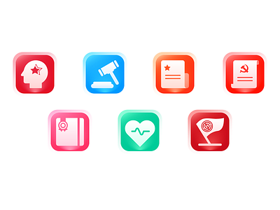 图标设计 app icon illustration ui