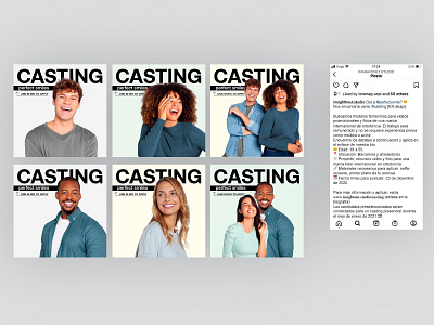 Instagram Casting Campaign campaigns instagram post