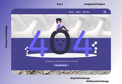 Error 404 page branding coreldrawx7 design figma illustration oke ui ux vector web