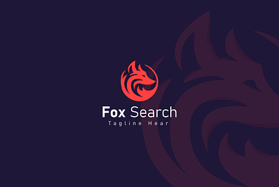 Fox Searce graphicdesign illustrator logo logo design logotype trendy