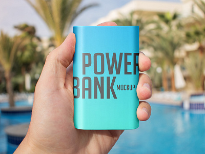 Power Bank Mockup Set accumulator battery charger energy logo mockup mockups power power bank powerbank recharge usb