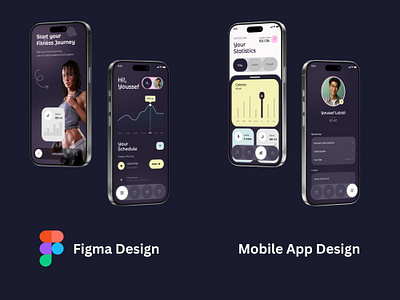 AI Powered Health Monitor App animation branding figma design graphic design mobile ap design ui ui ux design