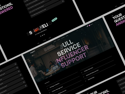 Inspire X - Services Page Design agency design agency website design clean creative agency dark mode design minimal design service page template ui ux webdesign webflow website design