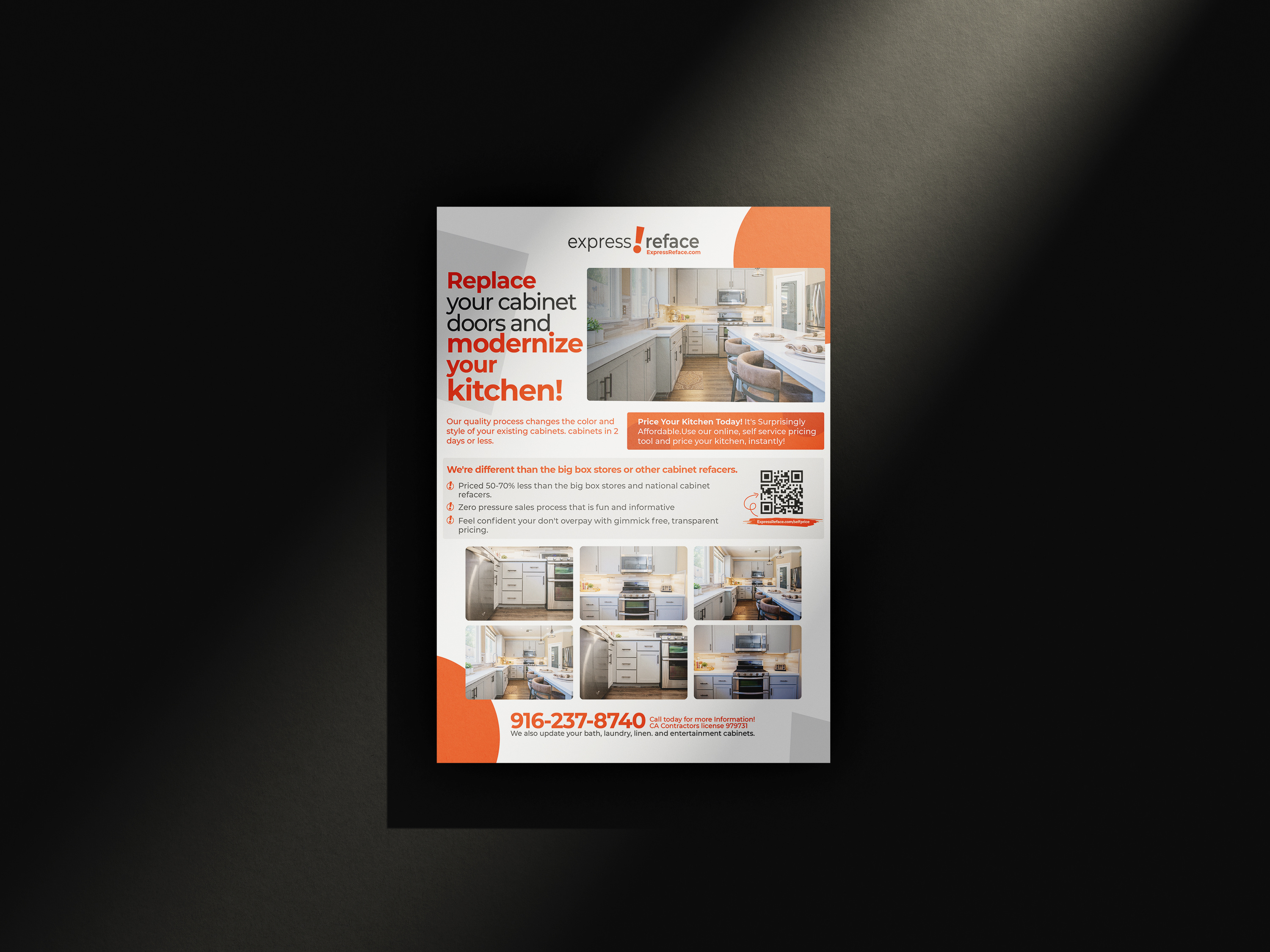 Express Reface branding graphic design one pager social media design stationery