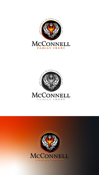 Macconnell Logo blackandgold boldtypography logodesign luxurylogo minimalistdesign modernemblem phoenixlogo timelessdesign