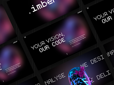 Logo, Branding and Website Design for Imber branding graphic design typography ui