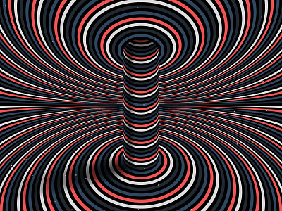 Letter “I”, 36daysoftype 2021 36days 36daysoftype 36daysoftype i 36daysoftype08 abstract distortion color geometrical type graphic design hypnotic kinetic typography letter i op art opart optical illusion psychedelic abstraction striped trippy visual effect