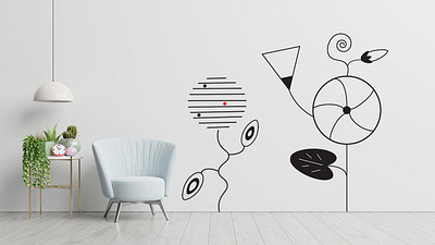 Geometric Floral Illustration black and white blackandwhite botany floral flower art flower clipart flower illustration flower logo flower pattern flowers flowers illustration geometry illustration minimalist scandinavian vector vector art vector artwork vector illustration vector logo