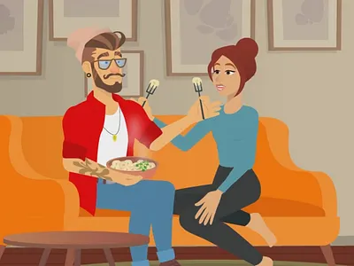 Don't waste time cooking! animated explainer video animated marketing videos animated video animated video company animated videos for business best corporate videos character animation cooking corporate video company food motion design