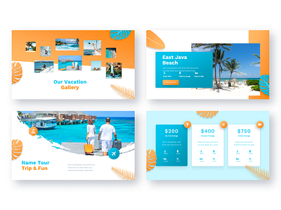 Tour&Travel Pitch Deck Design business deck design designs pitch pitch deck design pitchdeck powerpoint powerpoint design powerpoint template presentation design sea tour tourist travel travel agency