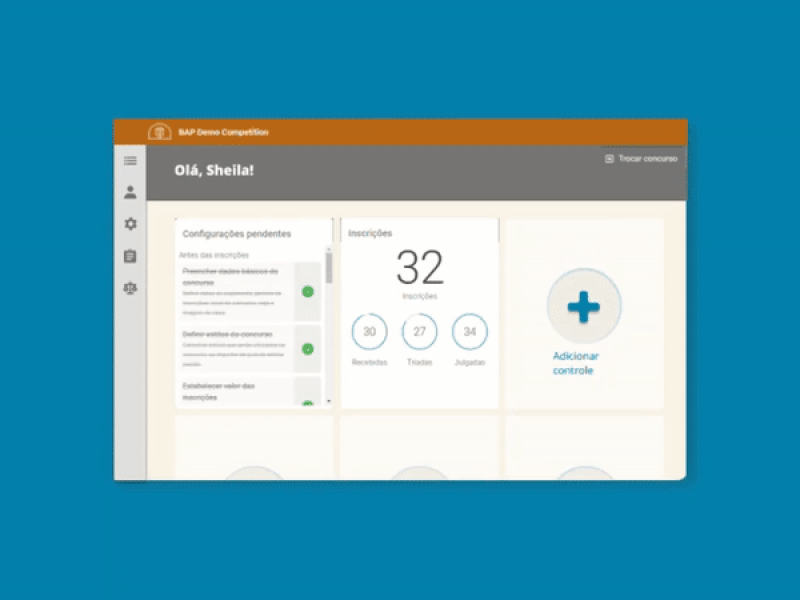 Dashboard Redesign - study for the menu navigation dashboad design figma prototype startup ux