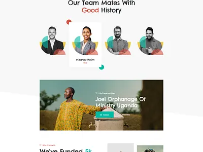 Fundbux - Charity & Fundraise Template adobe charity fundraise nonprofit ui design website