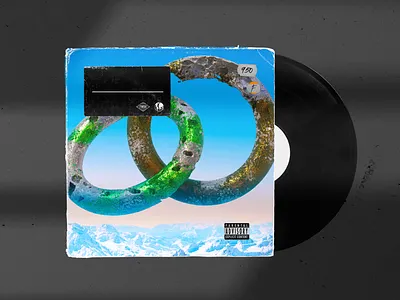 Vinyl Record 2 3d cinema4d design pixel