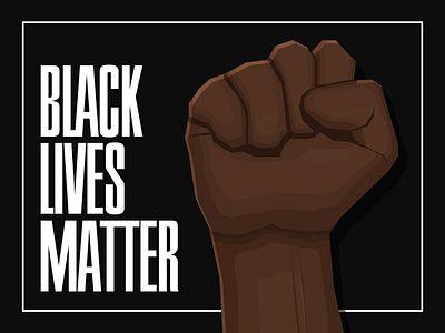 Black Lives Matter blacklivesmatter blm illustration vector