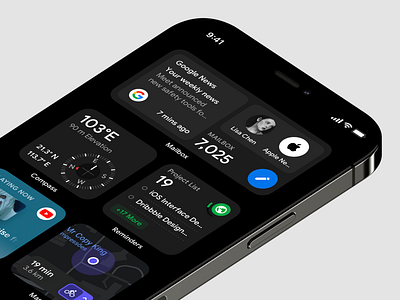 Tool Widgets 2 app application compass concept dark dark ui dashboad dashboard dashboard design design layout mailbox map panels reminder sketch ui widget widgets youtube