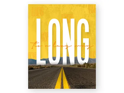 Long design graphic graphic design grunge grunge poster grunge texture minimal minimalism minimalist minimalistic poster poster a day poster art poster design posters typography typography poster yellow