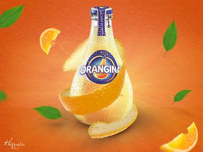 Orangina Manipulation Advertisement ad design advertising branding design graphic design illustration manipulate manipulating manipulation manipulation ad minimal movie poster social banner sports banner typography ui ux