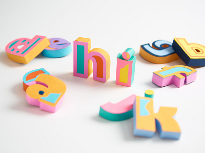 Late to the 36 days of type party - per usual 36daysoftype handmade paper papercraft