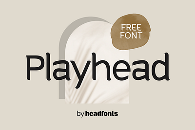 Playhead design display font graphicdesign headfonts industrial minimal modern modern design natural small serif typeface typography