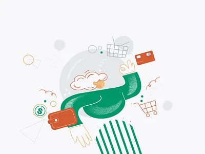 Illustration for our blog design illustration