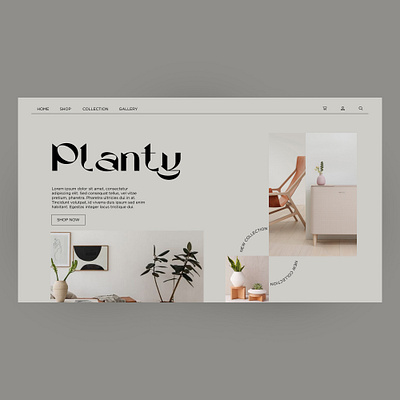 Plant E-Commerce Website UI design clean ui design minimal ui ui ux design ui concept ui design ui designs ui inspiration ui ux web ui website ui website design uiux web web design webdesign website website builder website concept website design