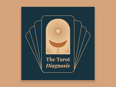 Tarot Logo branding design logo logo design logo designer tarot tarot card tarot logo typography