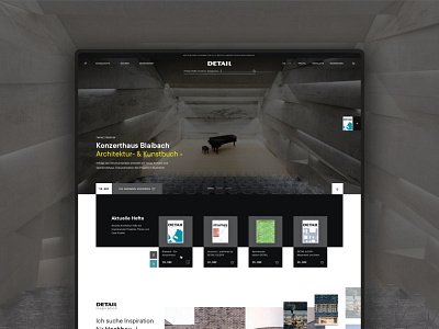 Detail: E-Commerce Design architecture buildings commerce e commerce houses magazine ui ux uxui web webdesign website