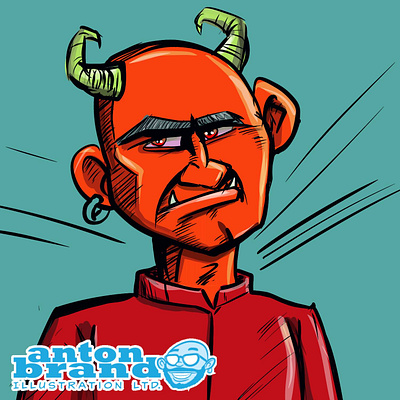 Devil man adobeillustrator cartoon illustration illustrator