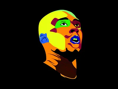 Kobe Bryant design illustration potrait vector