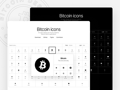 Bitcoinicons.com application bitcoin black crypto icon set icons open design open source wallet