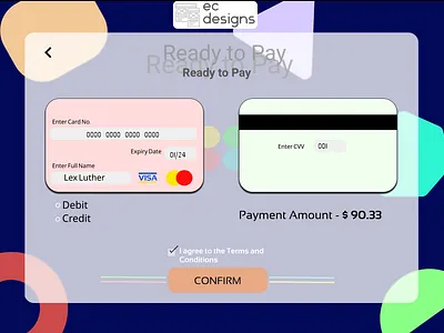 Payment Checkout Page animation branding design graphic design illustration minimal ui ux web website