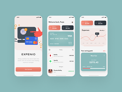 Money Saving Mobile App app app design design dribbble dribbble best shot minimal mobile app mobile app design ui uiux uiuxdesign ux