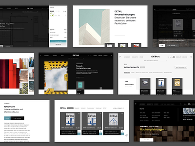Detail: E-Commerce Design architecture buildings commerce e commerce ecommerce houses magazine ui ux uxui web webdesign website