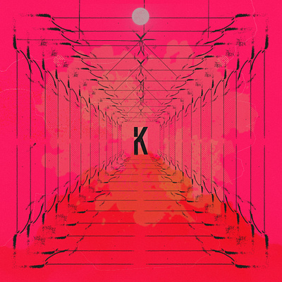 Letter K 36daysoftype akira illustration k logo typography