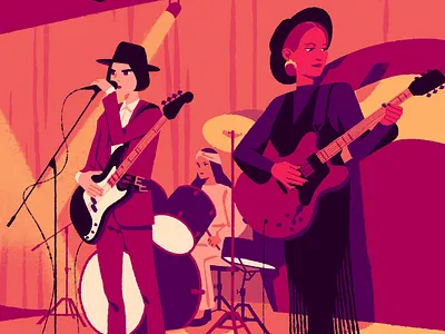 The Bee's Knees comic graphic novel illustration procreate