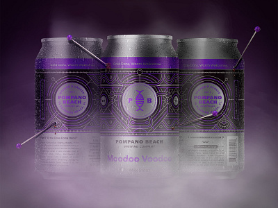 Moodoo Voodoo beer brewery dribbble florida illustration monoline nautical new orleans package design packaging pattern pompano beach spooky voodoo voodoo doll witchcraft