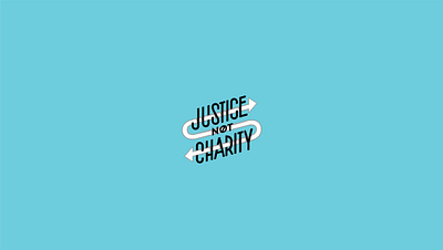 Justice NOT Charity activism design diversity equity illustration inclusion lettering lettering artist minimal sticker design vector women in illustration