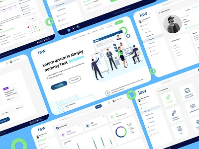 Ezlaw - A marketplace for Lawyers creative designoweb icon illustration ui ux vector web web design website website design