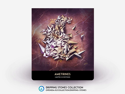 Ametrines - NFT Artwork abstract abstract art animation art art direction art director artist artwork collections design digital art digital illustration digital illustrations digital painting illustration interactiondesign nft nftart vector