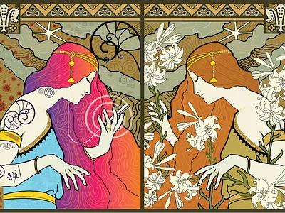 The Hermitage Vintage Ad Vector Poster Paul Berthon France 1897 antique architecture website architecturelovers art artdeco artistic artnouveau artnouveaulovers artnouveaustyle design illustration jugendstil secession theworldartnouveau vector vintage vintage design