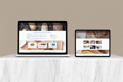 Conception du site WordPress de IDF Fournil baker boulangerie divi webdesign wordpress