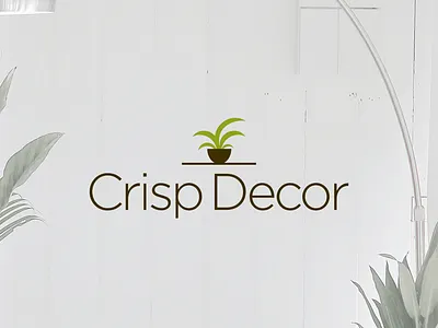 Crisp Decor Logo crisp dailylogo decor design interiordesign logo logocore minimalist vector