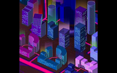 TechnoPark 3d design illustration photoshop sketchup urban planning