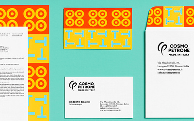 Cosmo Petrone Re-branding branding design illustration logo rebranding