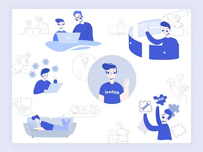 Vector illustrations art design flat illustration illustration art illustrations people person vector