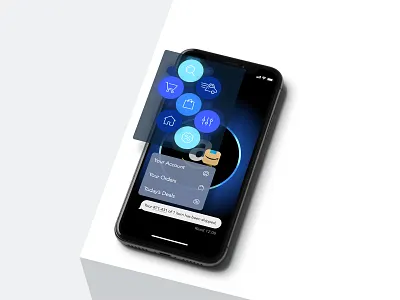 Amazon AR Interface amazon ar ar design mobile mobile design mockup mockup design rendering screen design vr design