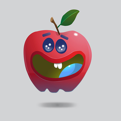 Alfred the Apple animation art design graphic design illustration illustrator logo minimal vector