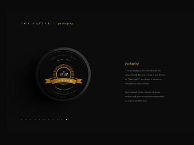 Top Caviar Branding & Design System brand brand development corporate identity design system design systems logo logo design package design packaging styleguide